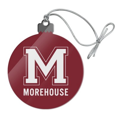 Morehouse College Primary Logo Acrylic Christmas Tree Holiday Ornament