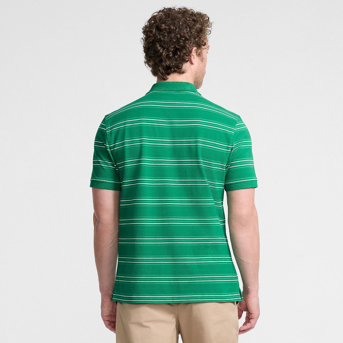 Lands' End Men's Short Sleeve Comfort-First Mesh Polo Shirt - thumbnail 5