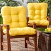 Kensington Garden 2pc 21"x21" Outdoor Seat and Back Cushion Set - 2 of 4