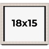 PosterPalooza | Minimalist Shadow Box Silver Picture Frame - UV Acrylic, Backing Board, Hanging Hardware - 2 of 4