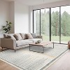 Modern Abstract Washable Area Rug - Non-Slip Low Pile Soft Carpet for Living Room, Bedroom Dining Room - 3 of 4