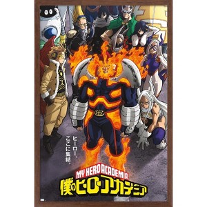 Trends International My Hero Academia: Season 6 - Teaser Key Art Framed Wall Poster Prints - 1 of 4