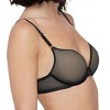 Skarlett Blue Women's Mischief Mesh Plunge Push-Up T-Shirt Bra 327158 - 2 of 3