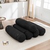 Corduroy Adjustable Floor Sofa Set, Modern Lazy Lounge Chair with Adjustable Straps, Foldable Multi‑Person Seating for Living Room-Koiai - 2 of 4
