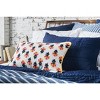 carol & frank 14" x 22" Addy Boho Floral White Multicolor Cotton Decor Throw Pillow - 3 of 4