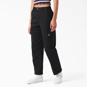 Dickies Women's Relaxed Fit Cropped Cargo Pants - 1 of 3