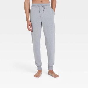 Hanes Premium Men's French Terry Jogger Pajama Pants - 1 of 4