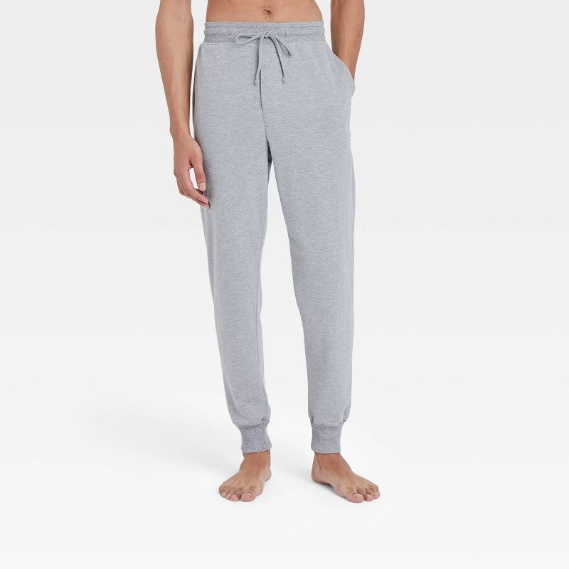 Hanes Premium Men's French Terry Jogger Pajama Pants, 1 of 7