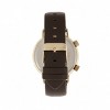Simplify The 3300 Leather-Band Watch - Dark Brown/Gold - 2 of 3