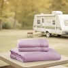 Nestl RV Queen Sheets, Super Soft 4PC Microfiber Sheet Set for Camper, Short Queen Sheets - 3 of 4