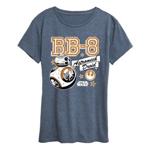 Women's - Star Wars: The Force Awakens - BB8 Short Sleeve Graphic T-Shirt - 1 of 4