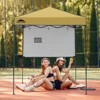EAGLE PEAK 6'x4'Instant Pop Up Canopy with Adjustable Sun Wall - 2 of 4