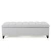 Dexmalle Storage Ottoman,Light Gray - 2 of 4