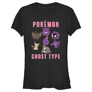 Juniors Womens Pokemon Ghost Type Group T-Shirt - 1 of 4