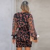 Women's Floral Print Smocked Bodycon Mini Dress - Cupshe - 2 of 4