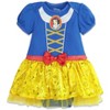 Disney Princess Cinderella Ariel Belle Snow White Girls Cosplay Dress and Headband Newborn to Infant  - 3 of 4