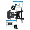 Mount-It! Full Motion Large TV Wall Mount w/ Extension Fits 40" - 80" Flat or Curved Large Screen TVs, Heavy-duty Mount Supports Up to 132 Lbs. - 4 of 4