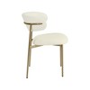 Meridian Furniture,Lupita Vegan Leather Dining Chair, Set of 2 - 4 of 4