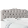 Skyline Furniture Seville Faux Silk Upholstered Headboard - 2 of 4