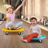 Costway Children Balance Board Sitting Scooter Board 6-Pack PP Floor Scooter Board - 3 of 4