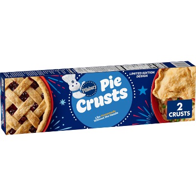 Pillsbury Ready-to-Bake Pie Crusts - 14.1oz/2ct: No Artificial Sweeteners, No High Fructose Corn Syrup