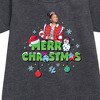 Nickelodeon Merry Christmas Laylay Icons Graphic Short Sleeve Fleece Dress - Heather Charcoal - 4T - 2 of 3