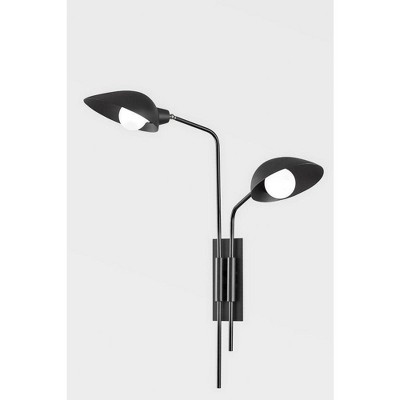 Troy Lighting Leo 2 - Light Sconce in  Satin Black
