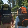 65L Internal Frame Backpack for Hiking, Camping, Backpacking, Rain Cover Included, Olive - 3 of 4