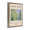 Stupell Industries Classic River Bend Monet Floating Frame Canvas Art - 2 of 4