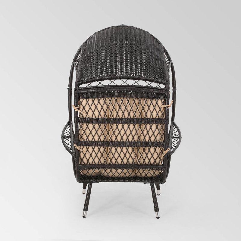 Malia Wicker Standing Basket Chair - Christopher Knight Home, 6 of 12