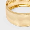 Textured Hinged Cuff Bracelet - A New Day™ Gold - 4 of 4