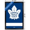 Trends International NHL Toronto Maple Leafs - Logo 21 Framed Wall Poster Prints - 3 of 4