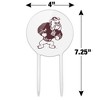 Alabama A&M University Secondary Logo Acrylic Cake Topper Party Decoration for Wedding Anniversary Birthday Graduation - 2 of 4
