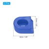 Unique Bargains Anti-Friction Plastic Road Bike Crank Protectors 2 Pcs - 2 of 4