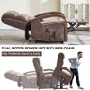 KTMBDW Electric Power Lift Recliner Chair Sofa with Massage and Heat for Elderly, 3 Positions, 2 Side Pockets - 4 of 4