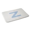 Deny Designs April Lane Art Block Monogram Memory Foam Bath Mat - 2 of 4