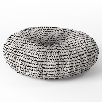 Holli Zollinger Boho Scallop Round Floor Pillow - Deny Desings