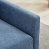 Vynxaria 30.7"W Square Upholstered Swivel Accent Chair and Comfy Accent Single Sofa Chair, 360 Degree Club Chair, Lounge Armchair - 4 of 4