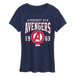 Women's - Marvel - Avengers Property Of Short Sleeve Graphic T-Shirt - 1 of 4