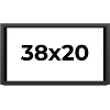 PosterPalooza | Shadow Box 1.5" Depth Black Picture Frame - UV Acrylic, Backing Board, Hanging Hardware - 2 of 4