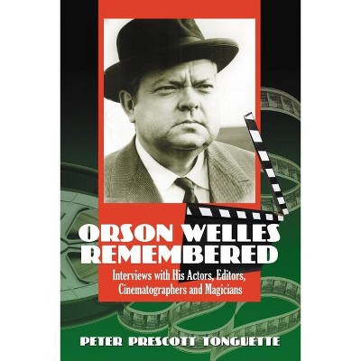 Orson Welles Remembered - by  Peter Prescott Tonguette (Paperback)