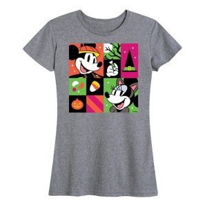 Women's - Disney - Halloween Party Short Sleeve Graphic T-Shirt - 1 of 4
