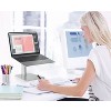 Mount-It! Height Adjustable Laptop Stand For Desk | Properly Positions Head, Neck, Back & Wrists to Reduce Aches While Working | No Assembly Required - 2 of 4
