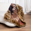 Pardon My Fro Faux Fur Throw Blanket - 3 of 4