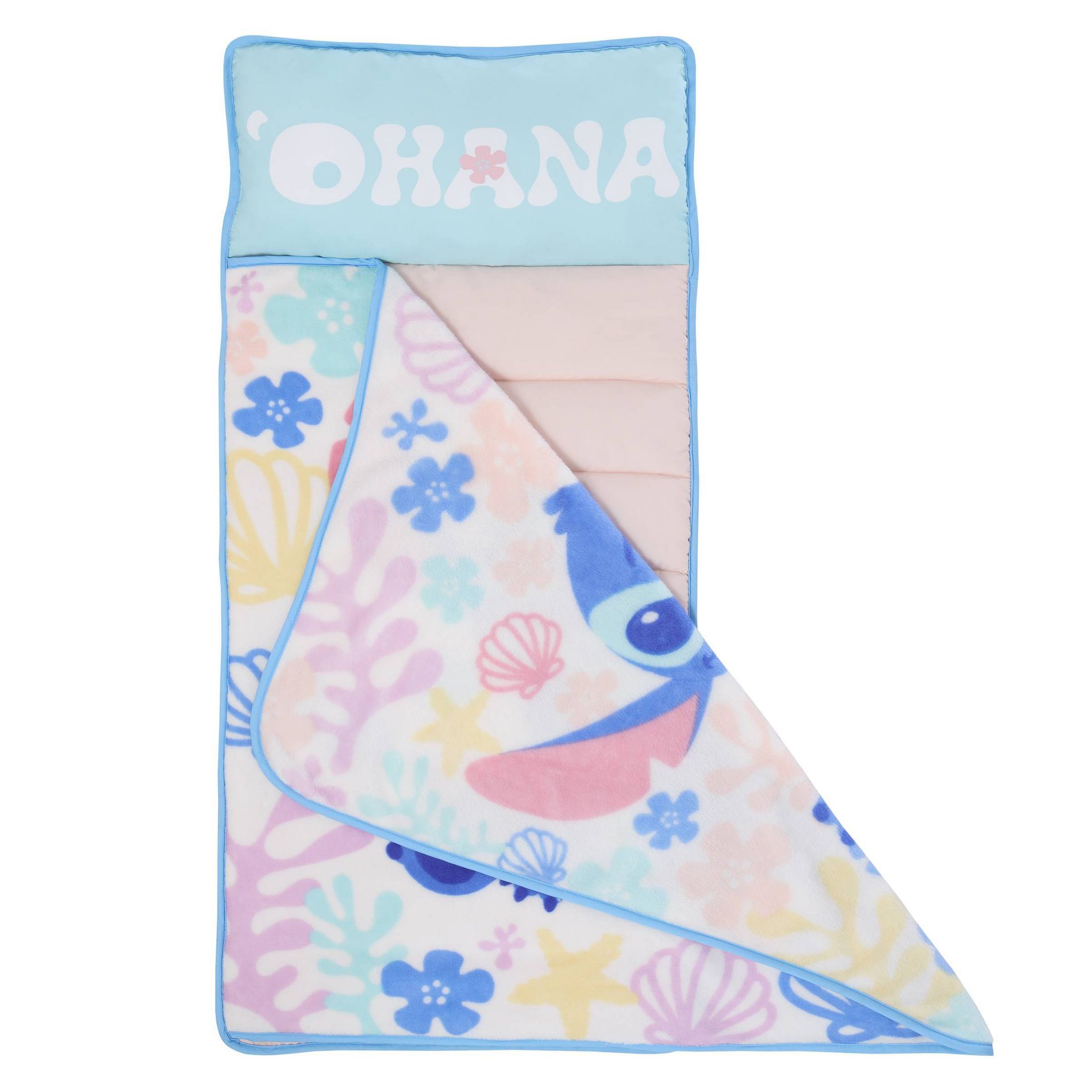 Baby Boom Toddler Nap Mat Lounge Pad Blue/Pink