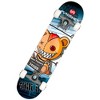 Punisher Skateboards Guilty Complete 31-Inch Skateboard with Canadian Maple, Orange - 2 of 2