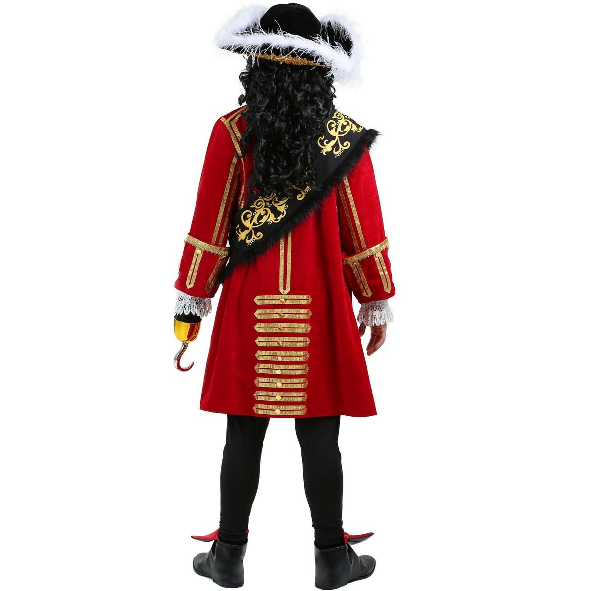 HalloweenCostumes.com Elite Captain Hook Pirate Costume - thumbnail 3