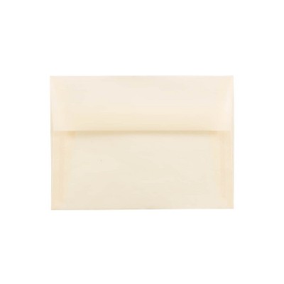  JAM PAPER A6 Translucent Vellum Envelopes - 4 3/4 x 6