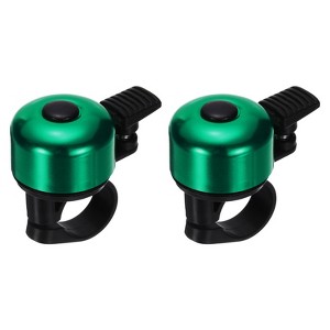 Unique Bargains Aluminum Loud Crisp Clear Sound Mini Scooter Bicycle Bells 2 Pcs - 1 of 4