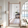 Dovelina Wooden Ladder Design Full Length Mirror Decorative Mirror - 2 of 4